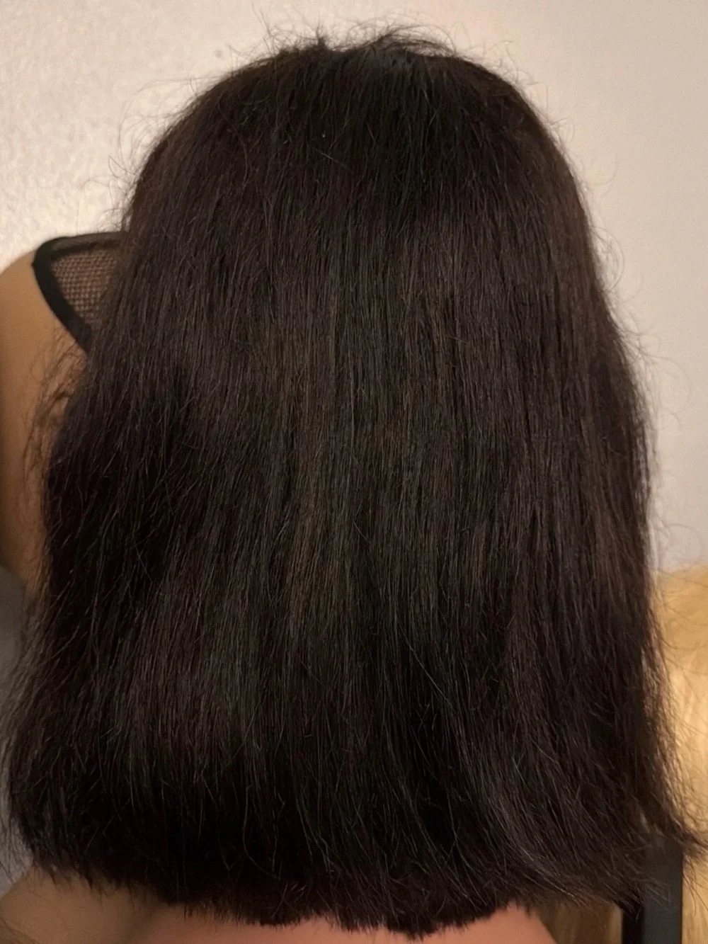 Natural Black Women's Straight Wig - Unbranded